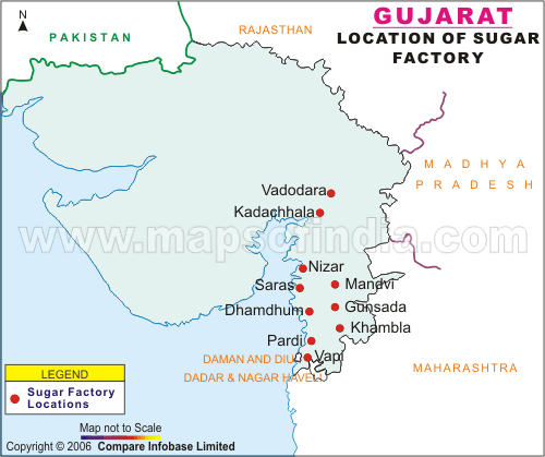 Location Of Sugar Factory
